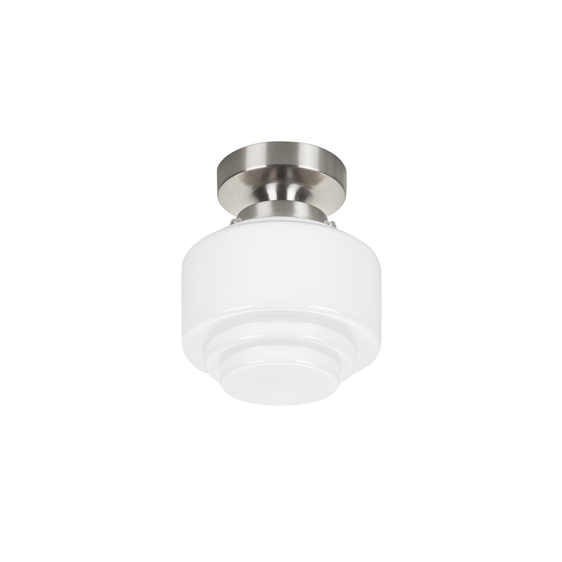 Highlight Plafondlamp Cambridge Wit Opaal Glans 15cm