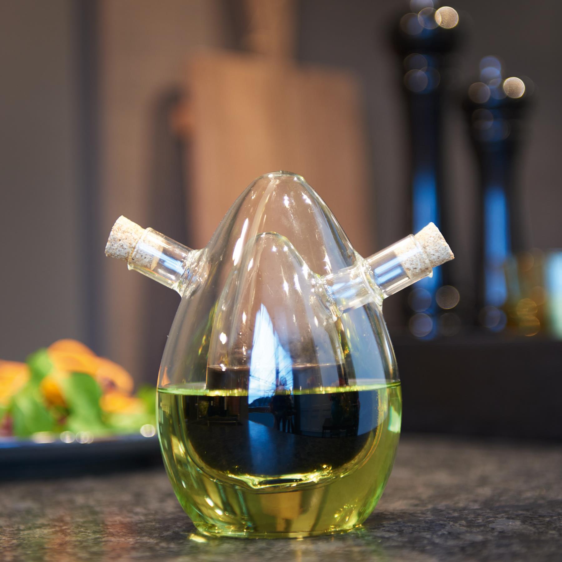 Leonardo Cucina 2-in-1 Olie- en Azijnfles 