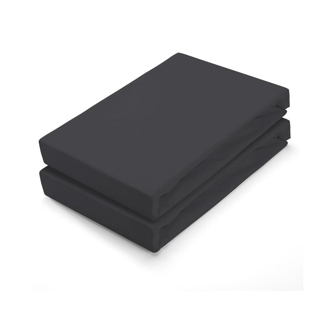 Walra - Hoeslaken Topper - Jersey - 160x200 - Antraciet