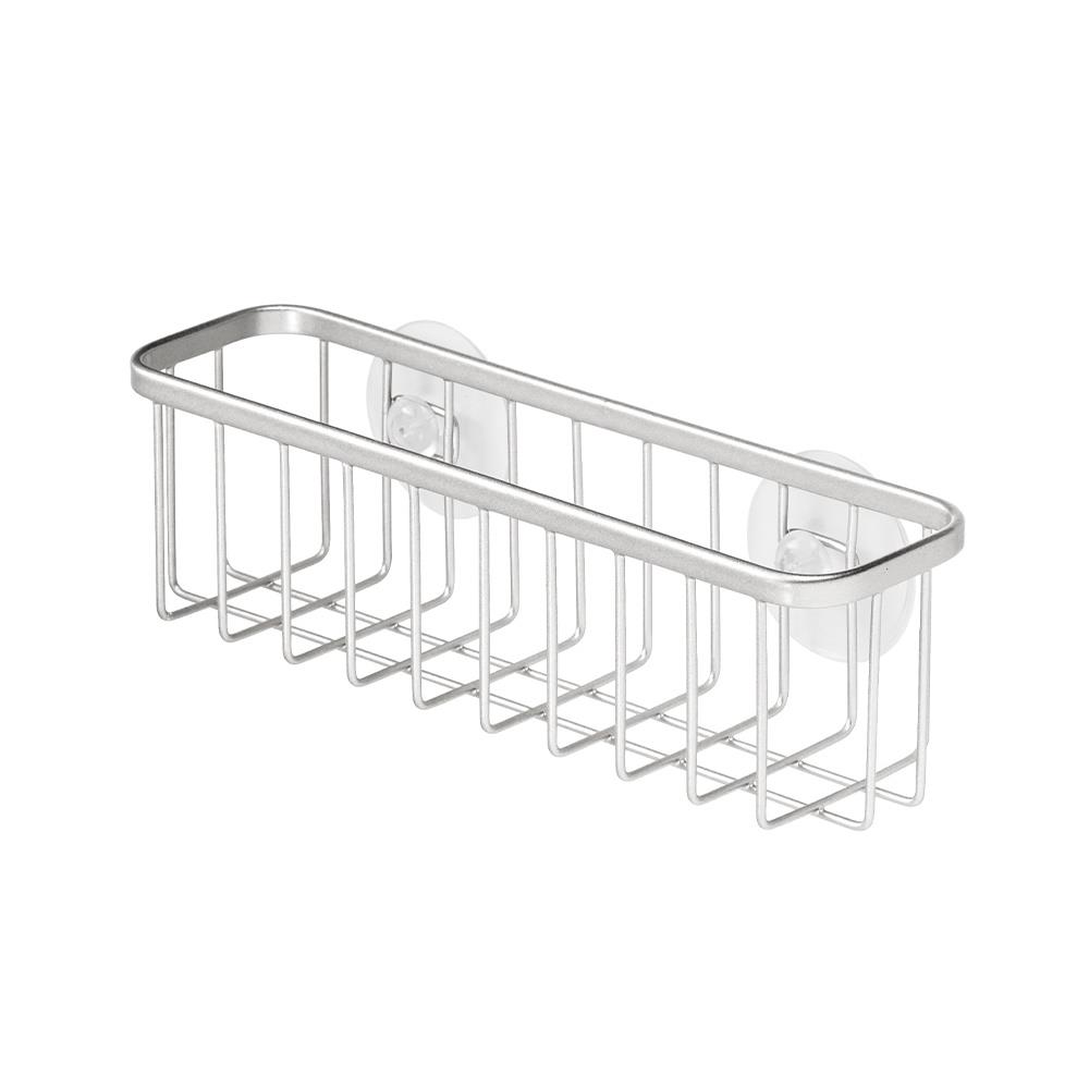 iDesign - Gootsteen Caddy met Zuignappen XL, RVS - iDesign | Gia
