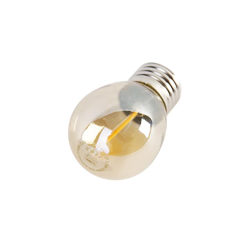LUEDD E27 dimbare LED lamp P45 goldline 3,5W 330 lm 2100K kopen