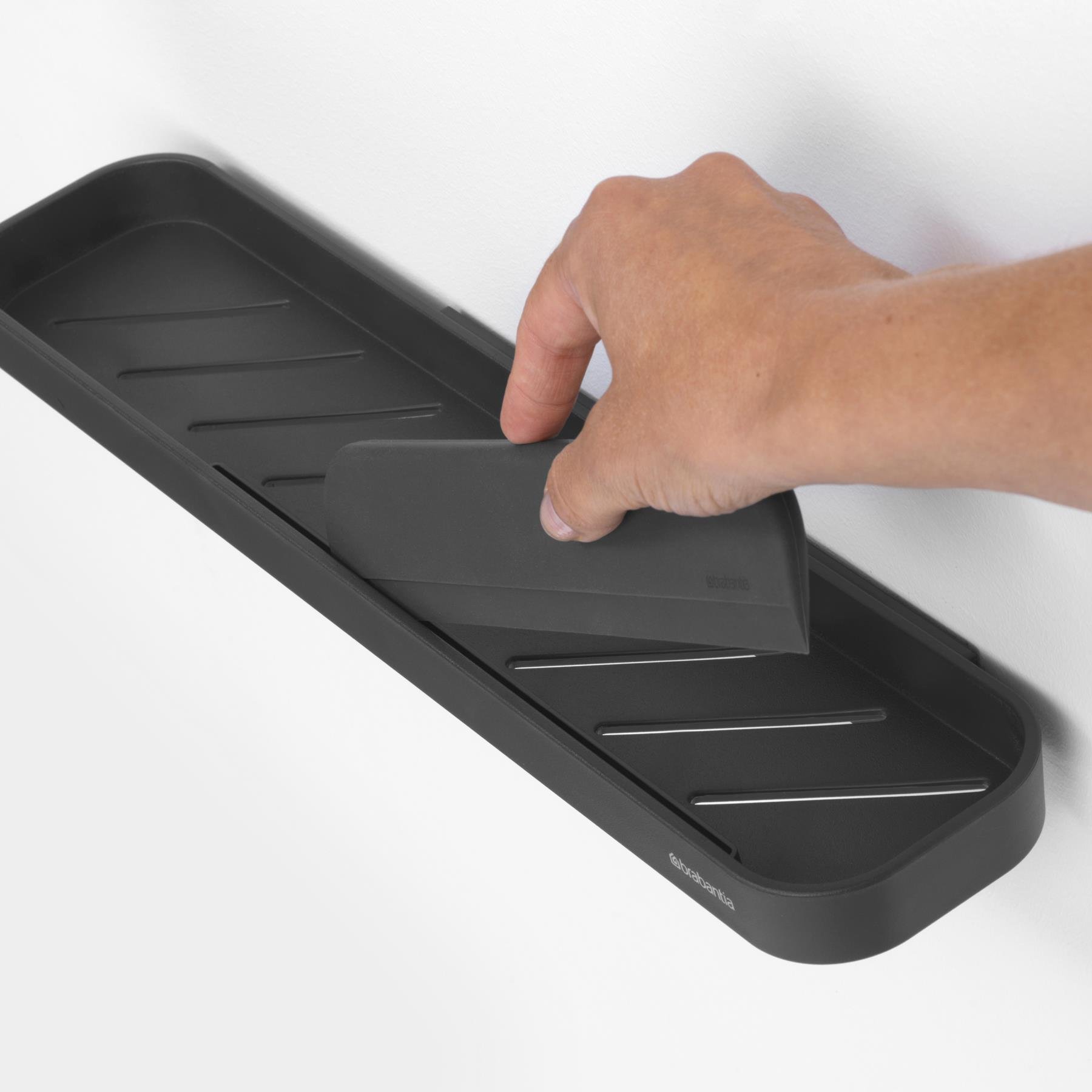 Brabantia MindSet Doucheplanchet met Wisser - Grijs