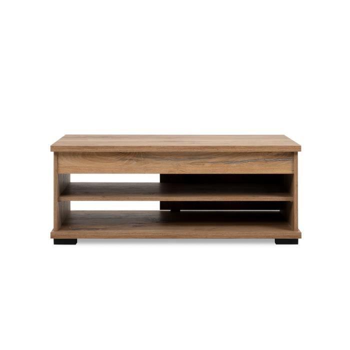 Cstore Salontafel met 1 deur - Eiken decor - L 100 x D 40 x H 60 cm