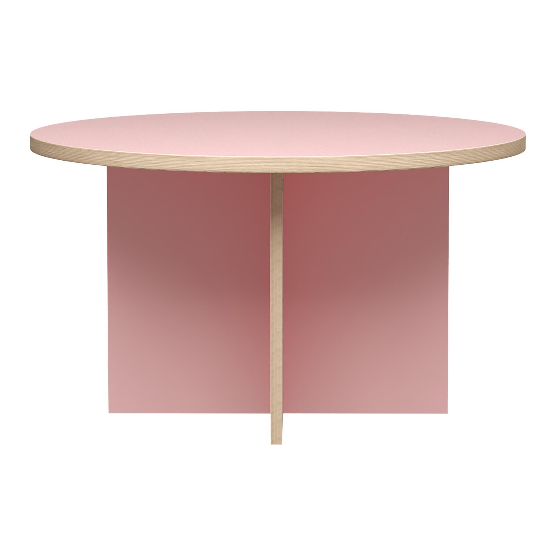 HKliving Dining Table Eettafel - Ø 130 cm - Pink 