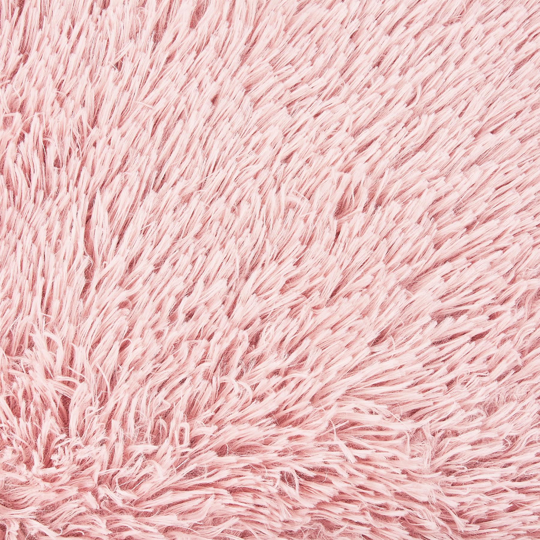 Beliani - KULU - Dierenbed - 50 cm - Roze - Nepbont