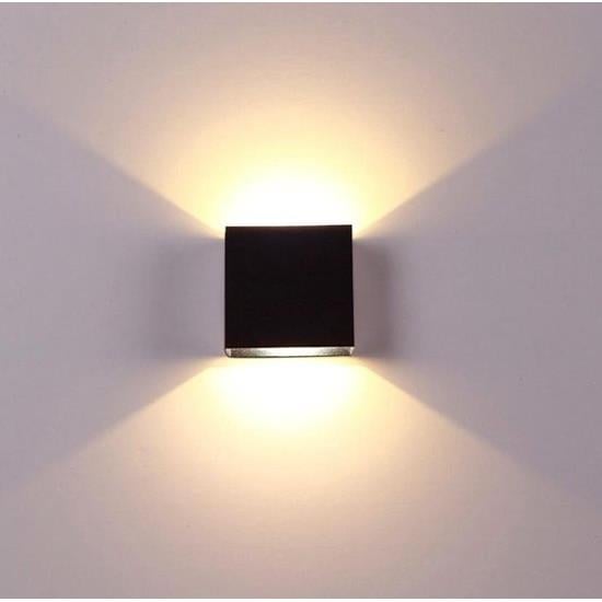 Artdelight Wandlamp Gymm Mat Zwart 10x10cm Excl. G9