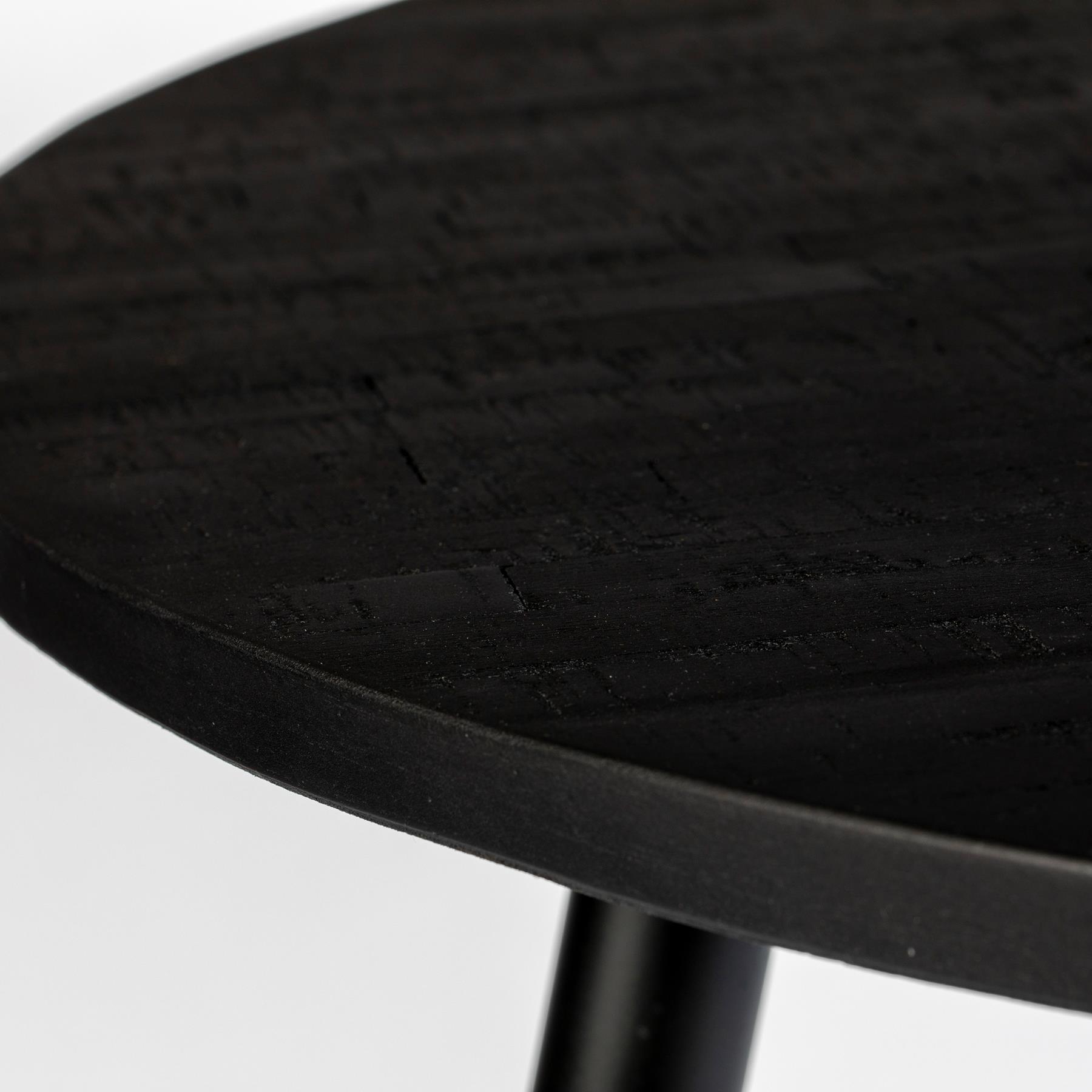 by fonQ  Nout Eettafel - Ø 110 cm - Zwart 