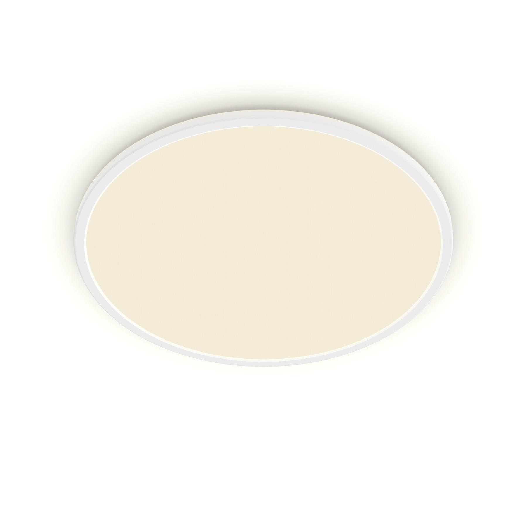 Philips SuperSlim plafondlamp - wit  - groot - warmwit licht - 22 W
