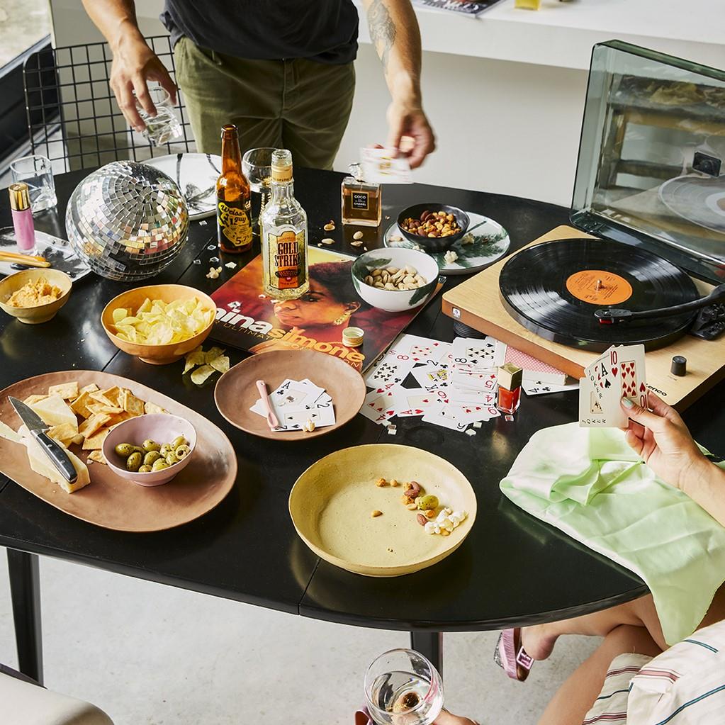 HKliving Bold & Basic Kom Ø 12,5 cm - Set van 4