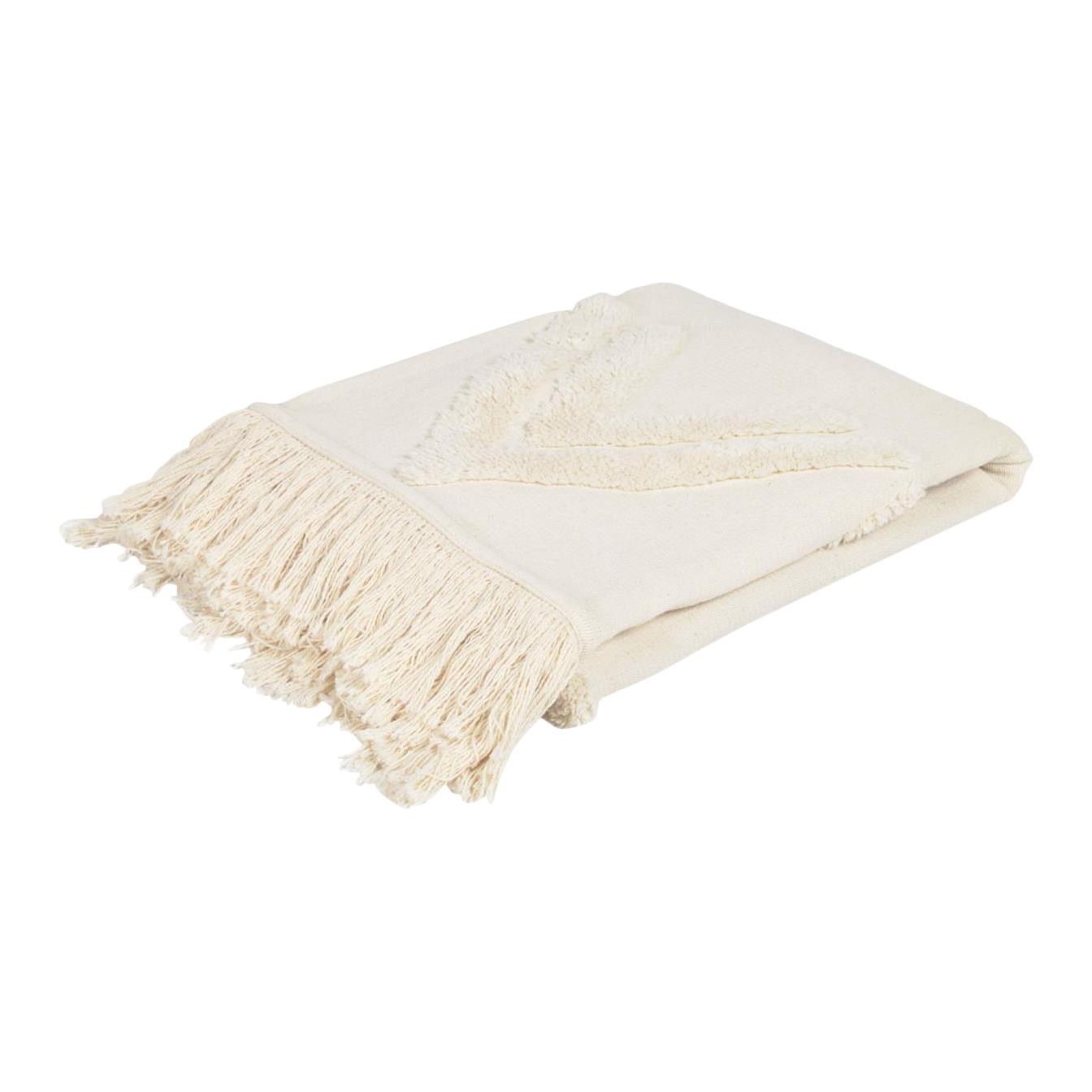 Kave Home Nila Plaid 130 x 170 cm - Wit