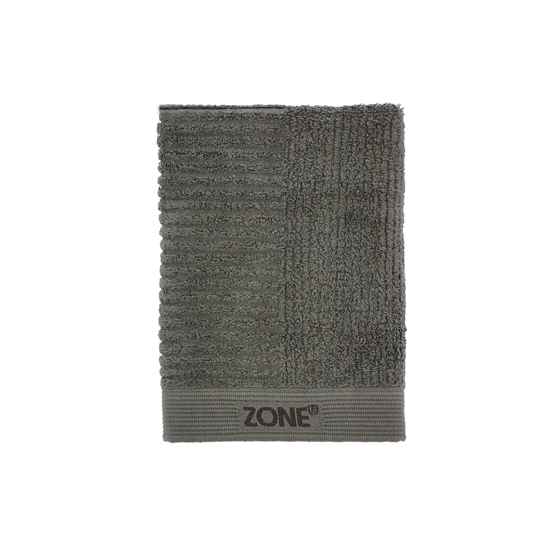 Zone Denmark Classic Handdoek 50 x 70 cm - Olijfgroen