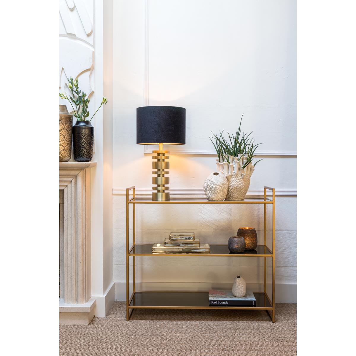 Light & Living - Lampvoet DESLEY - Ø12.5x40cm - Goud