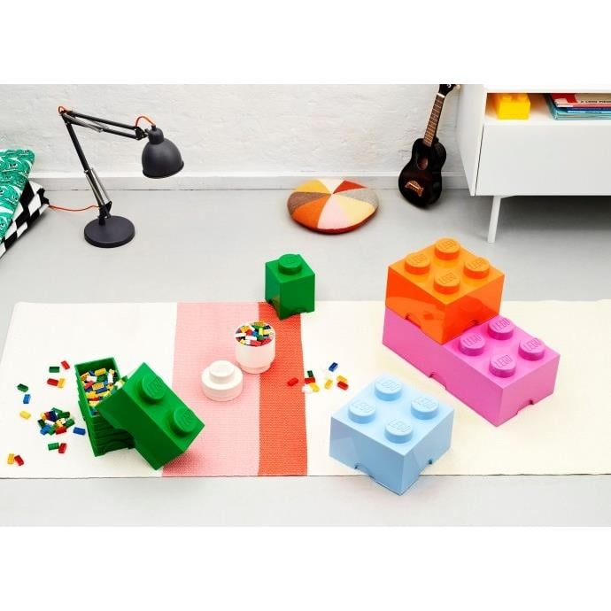 LEGO - Opbergbox Brick 4, Lichtblauw - LEGO