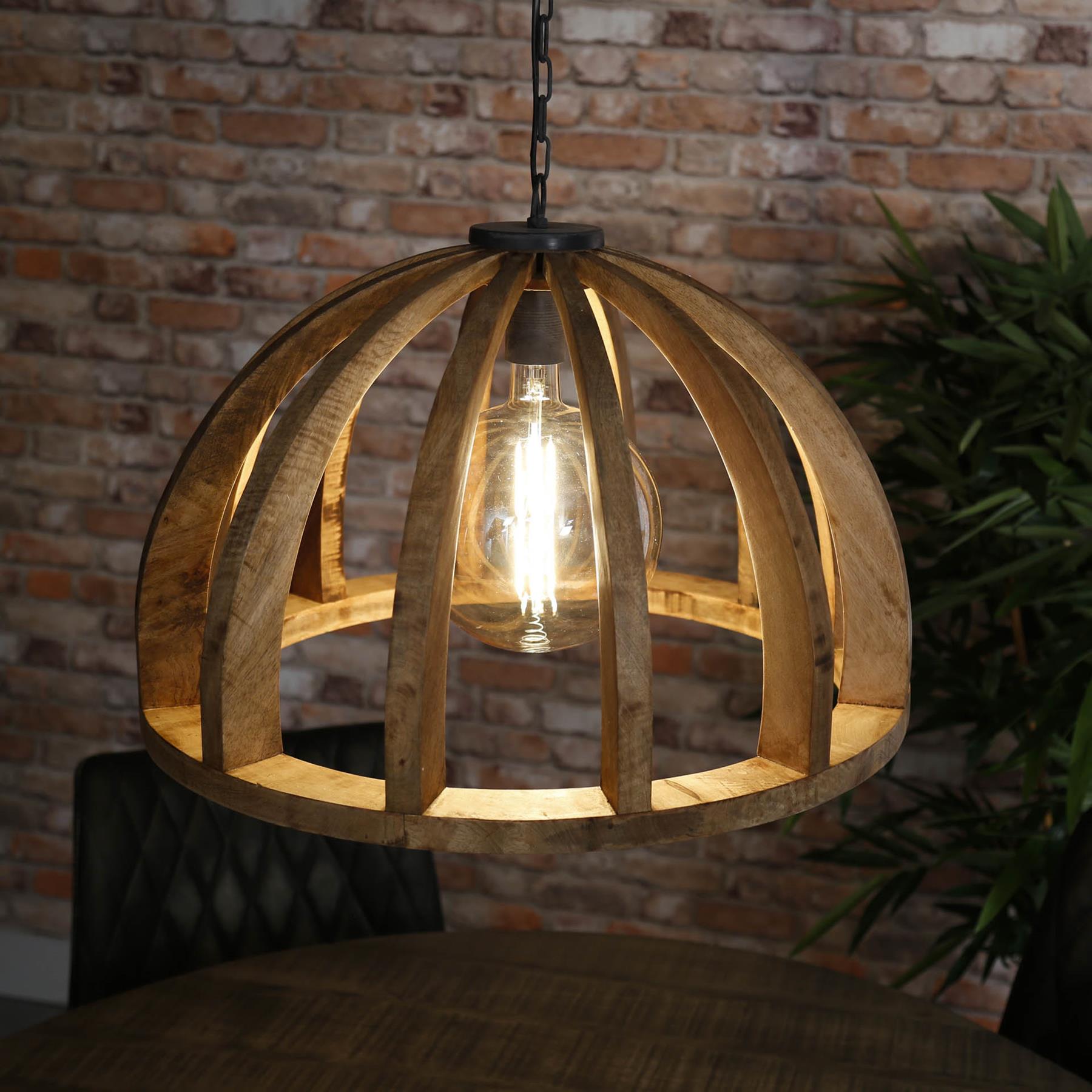 by fonQ  Rico Hanglamp - Ø 60 cm - Mango Naturel