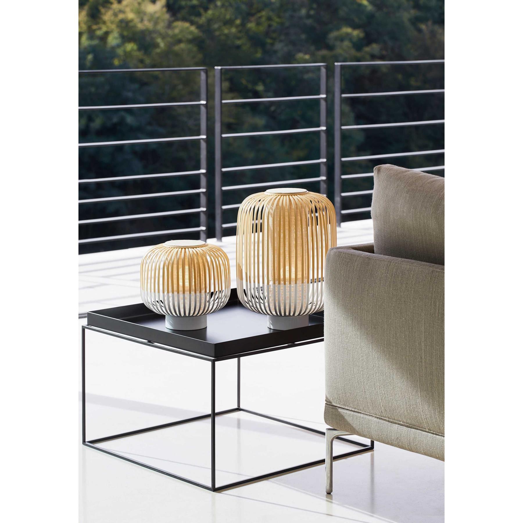Forestier Bamboo Light tafellamp small zwart