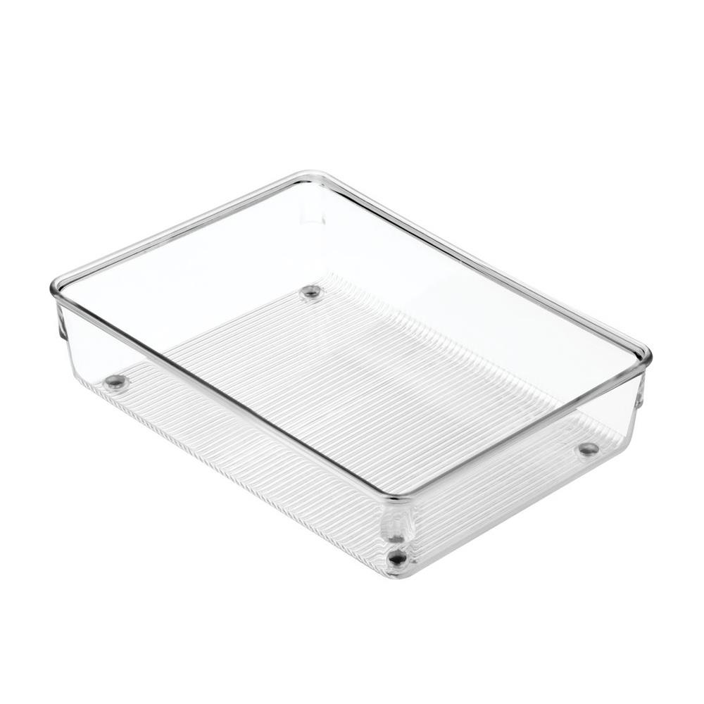 iDesign - Lade Organizer, 15.2 x 22.9 x 5.1 cm, Kunststof, Transparant