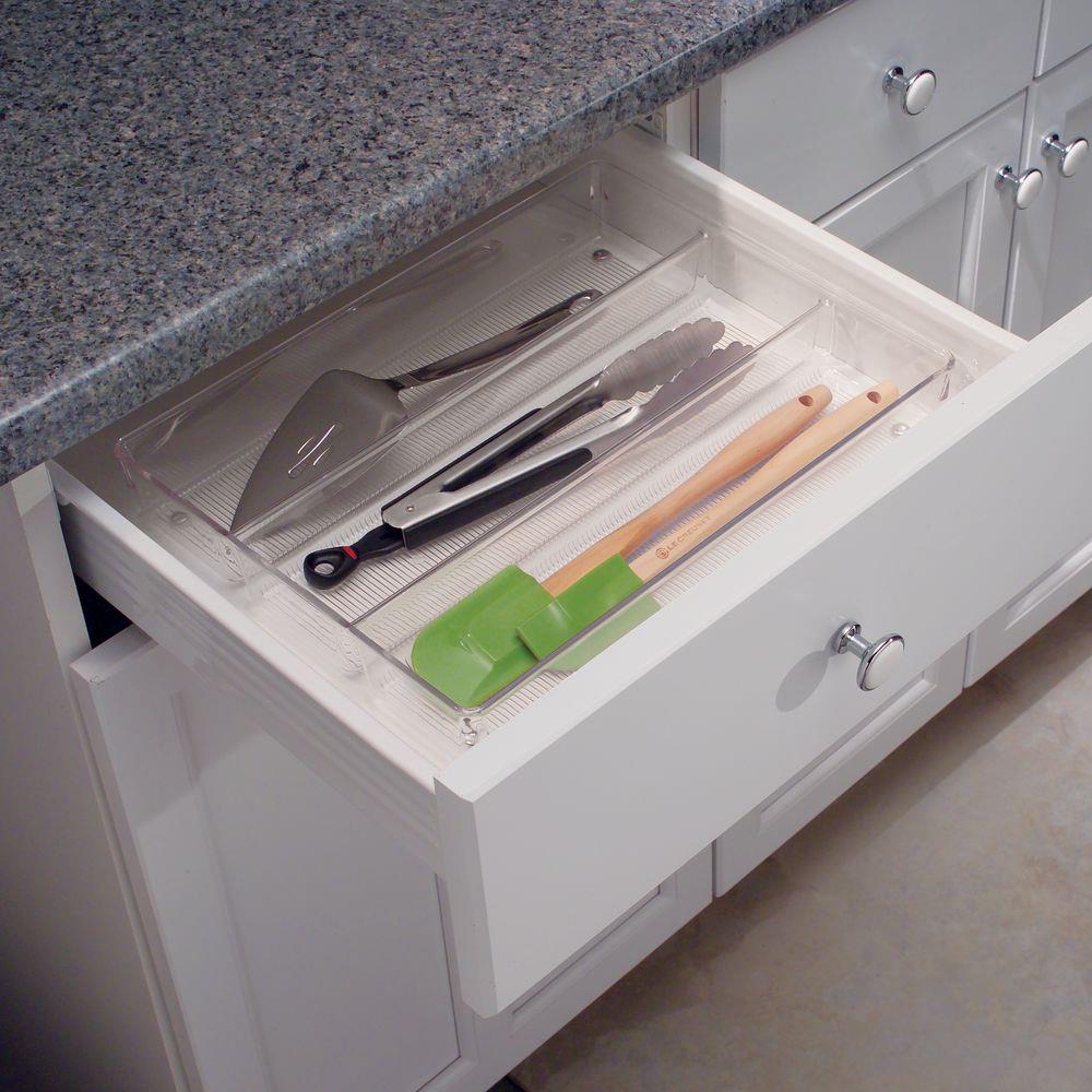 iDesign - Lade Organizer, 15.2 x 22.9 x 5.1 cm, Kunststof, Transparant