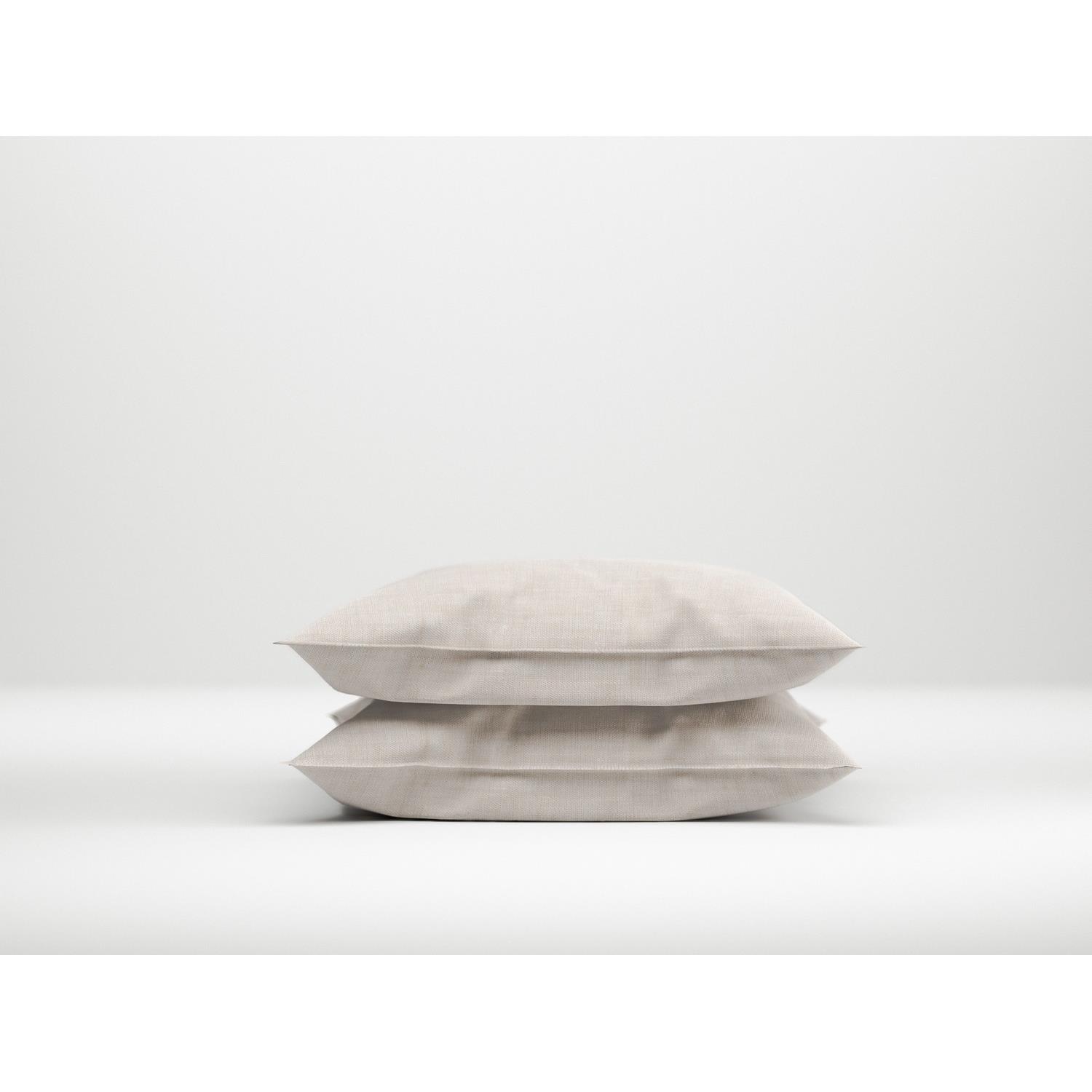 Zo Home Lino Kussensloop Linnen Look sandy beige