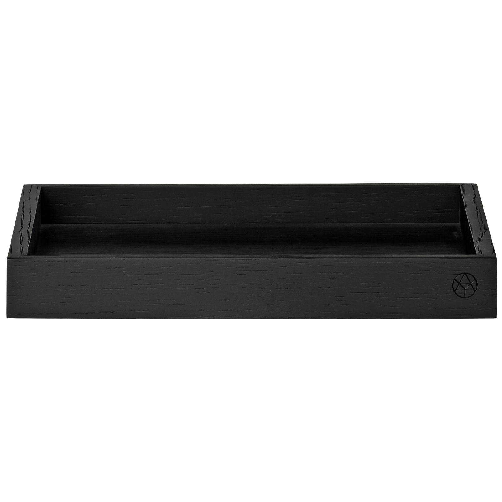 AYTM Wooden tray dienblad small zwart