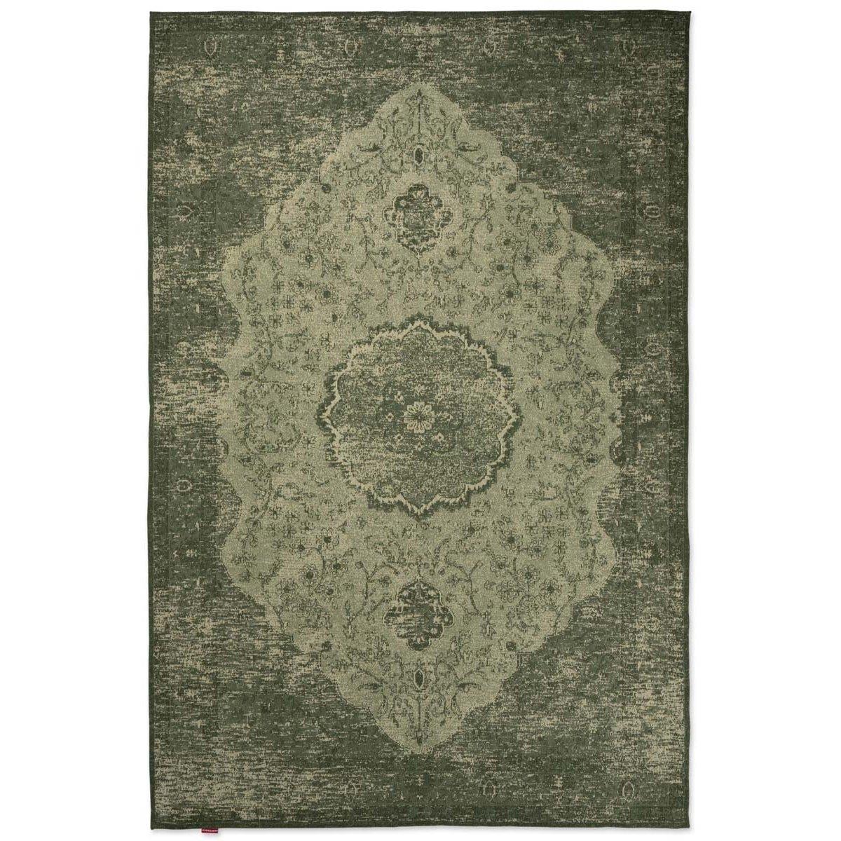 Heritaged Vintage vloerkleed Village - groen - 140x200 cm