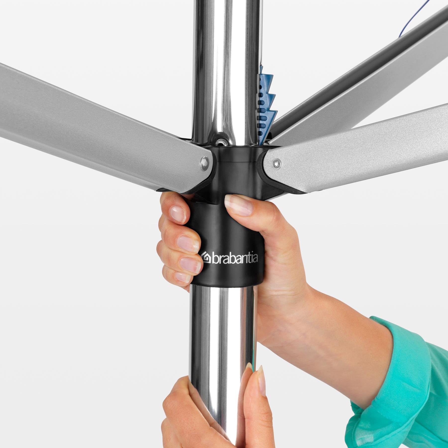 Brabantia Topspinner Droogmolen 60 m + Grondanker