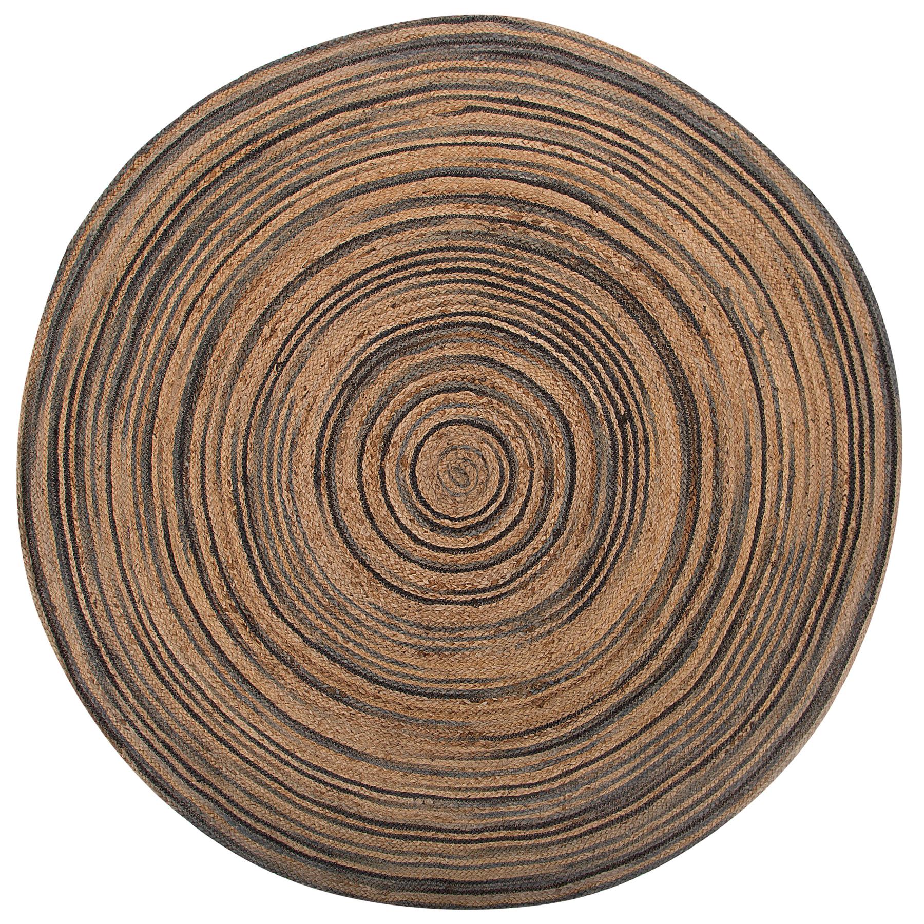 Beliani - ARTORA - Vloerkleed - Beige - 140 cm - Jute