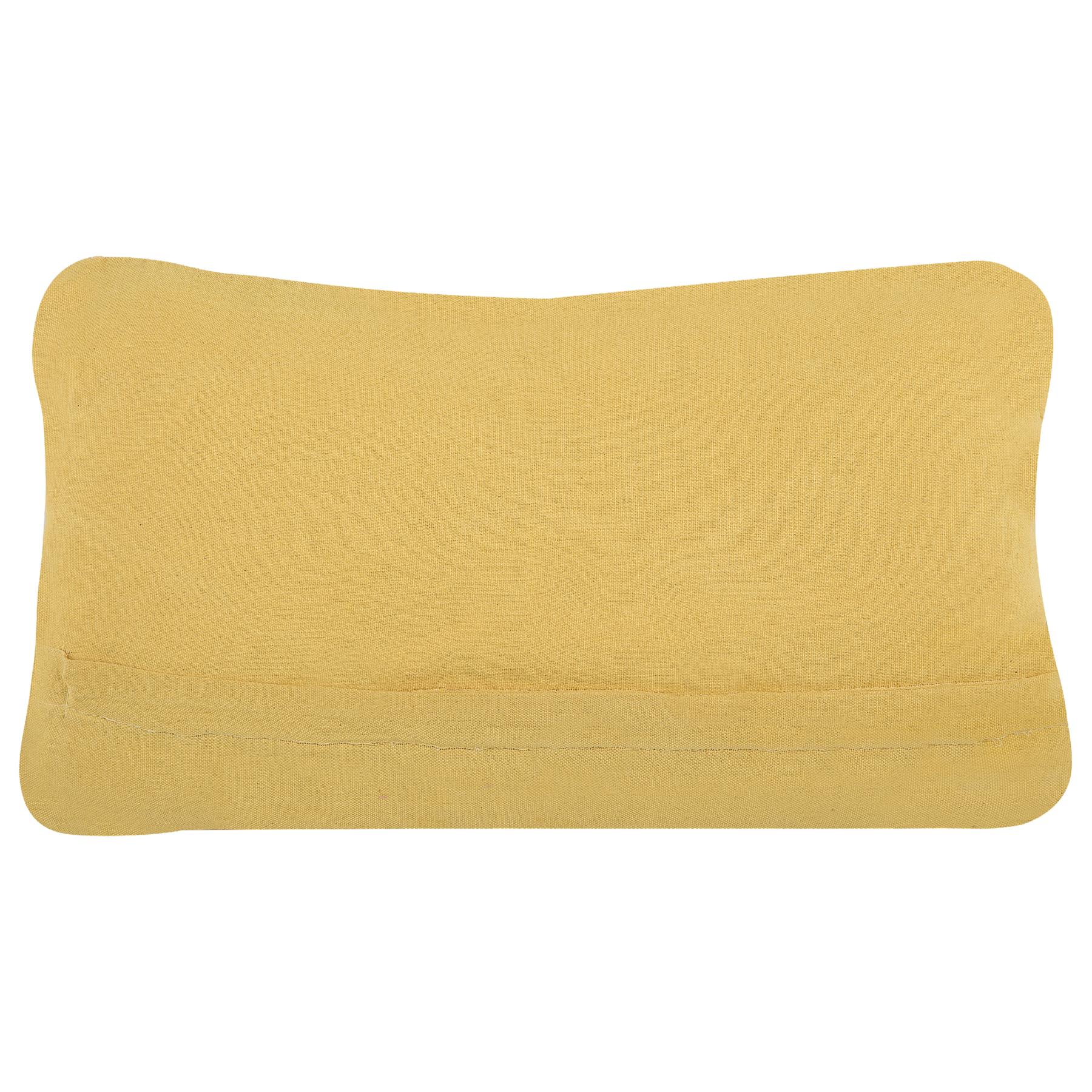 Beliani - KIRIS - Sierkussen set van 2 - Geel - 30 x 50 cm - Katoen