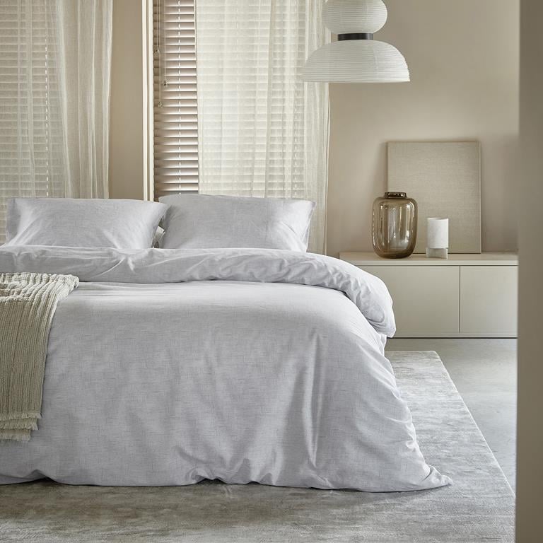 Damai Ebba Dekbedovertrek 200 x 200|220 cm - Off White