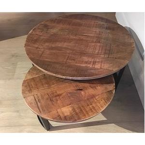 AnLi Style AnLi-Style Salontafels Balk Set of 2