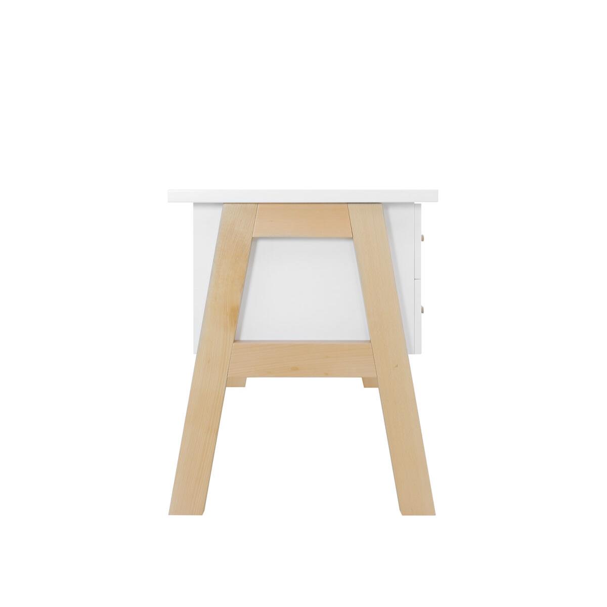 Bopita Lisa bureau - Wit|Naturel