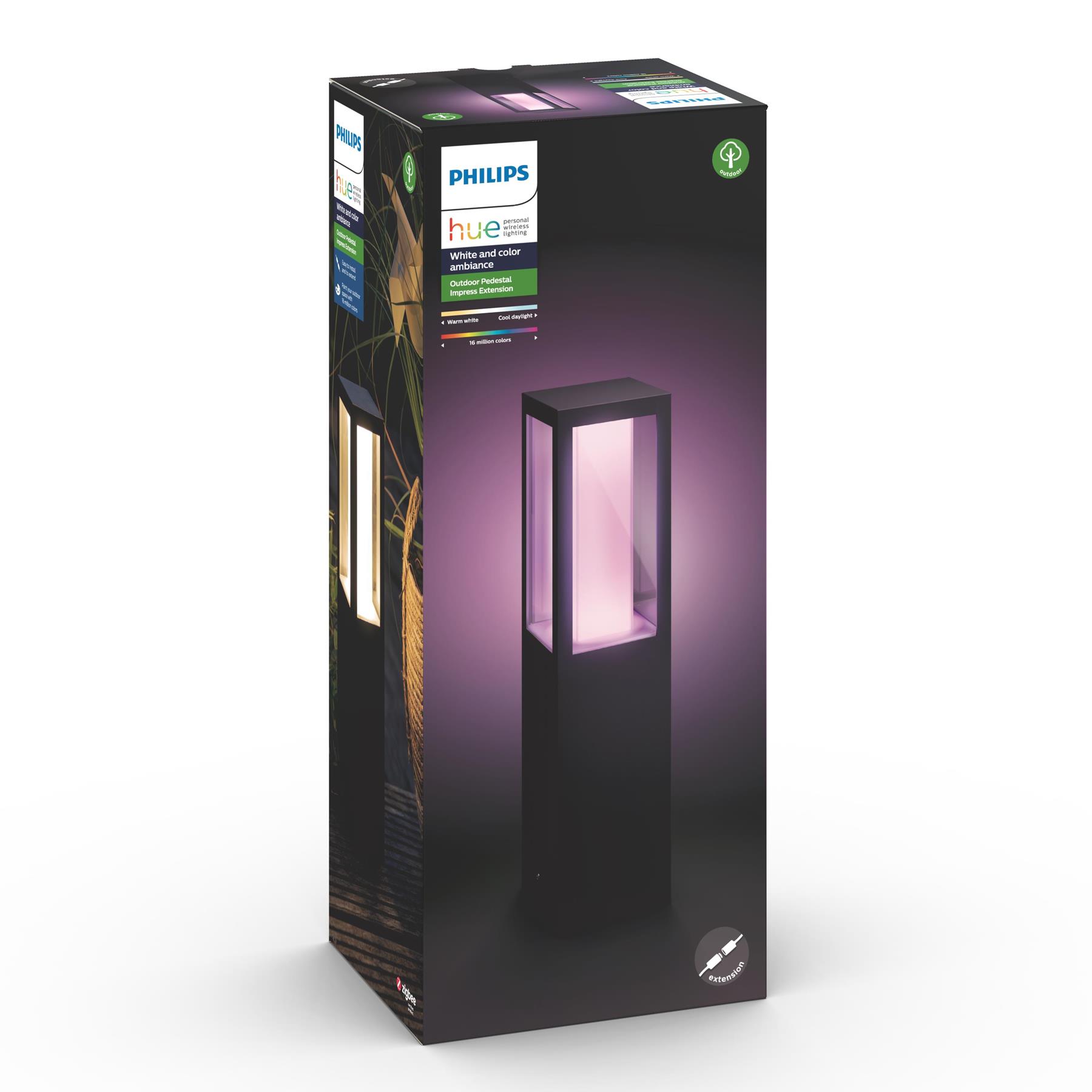 Philips Hue White & Color Ambiance Impress Sokkellamp - excl. stroomadapter