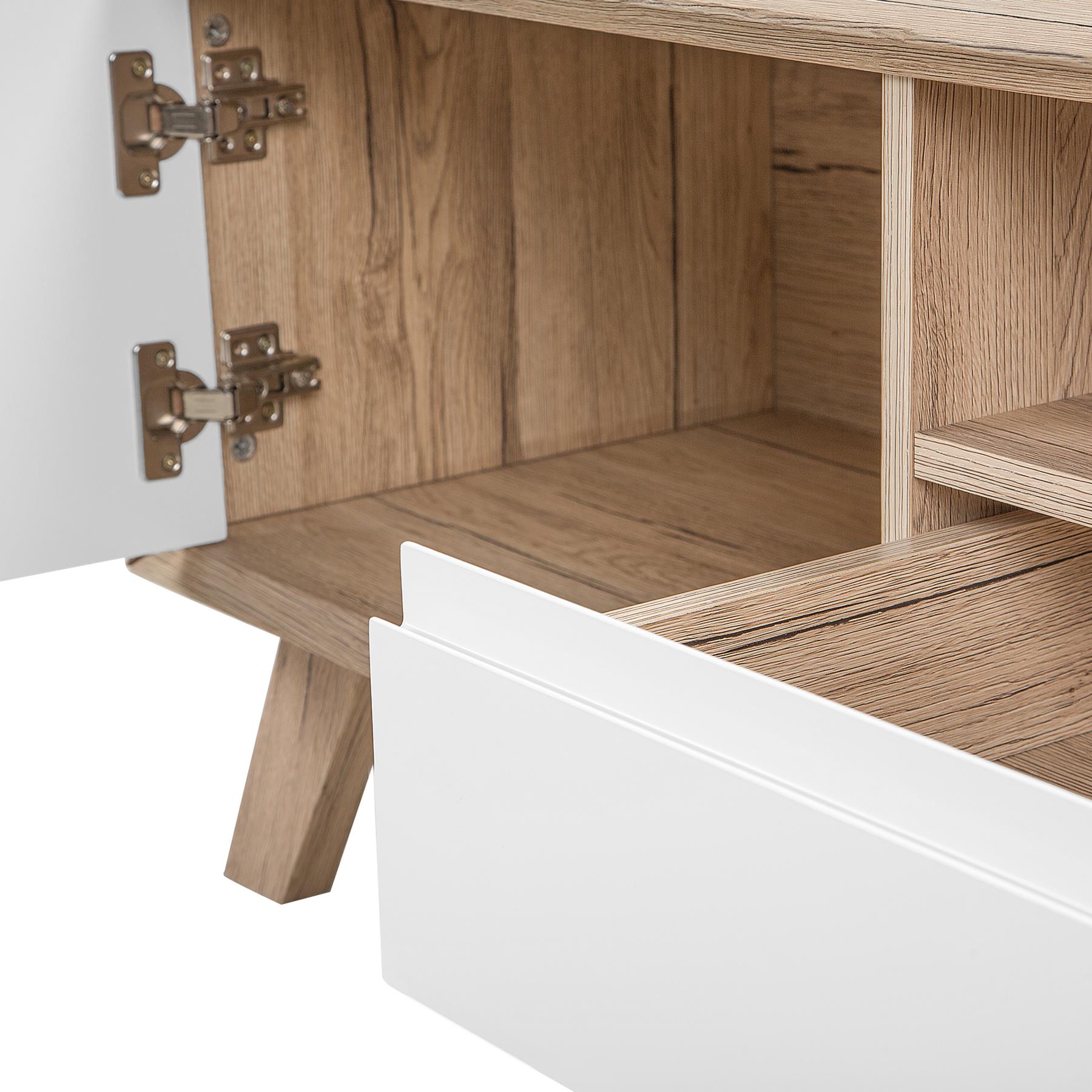 Beliani - FORESTER - TV-meubel - Lichte houtkleur - MDF