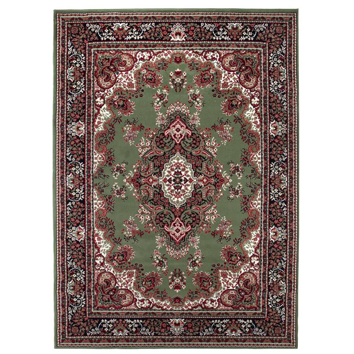 Interieur05 Vintage vloerkleed Nain Perzisch Groen