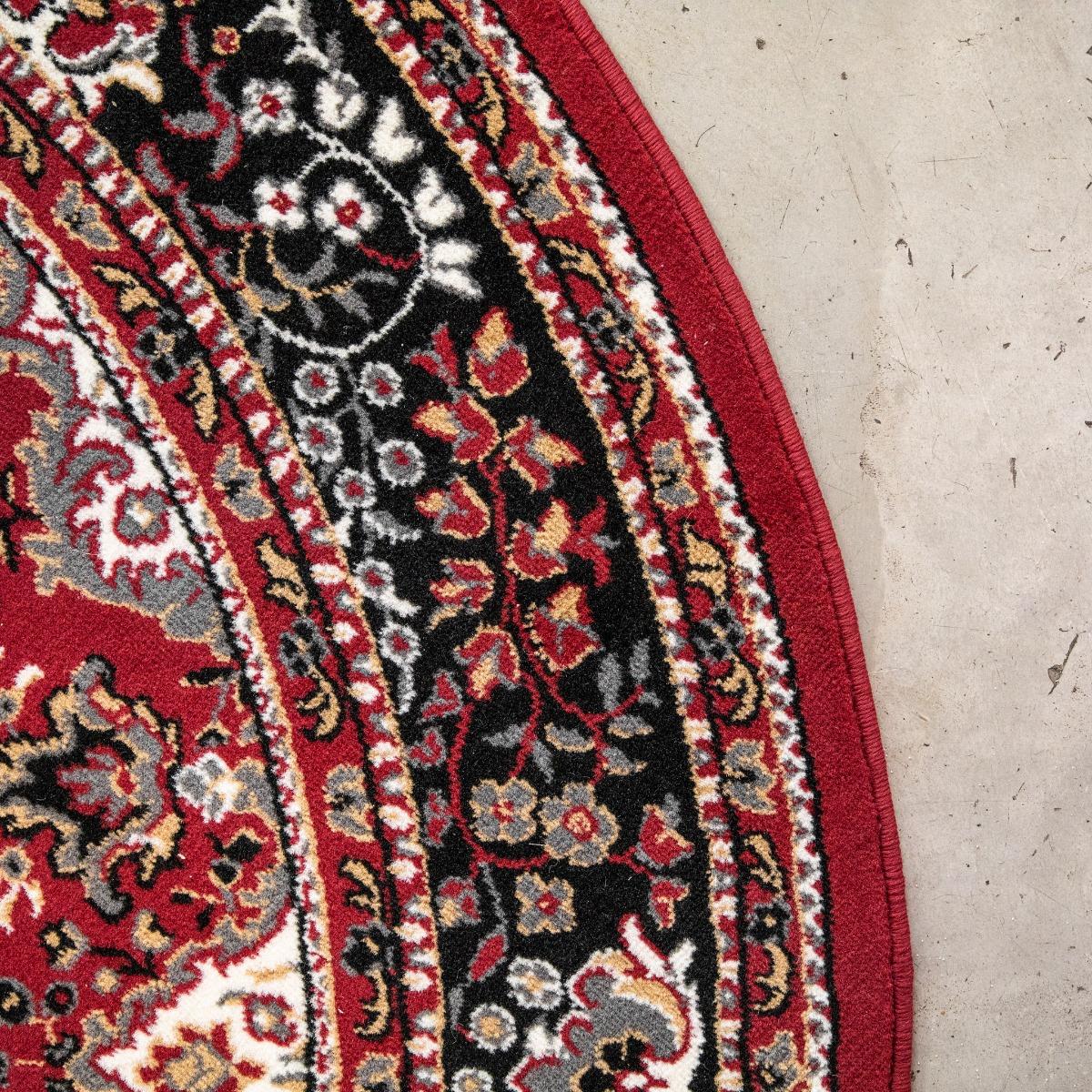 Interieur05 - Rond Vloerkleed - Nain - Polypropyleen - Perzisch rood
