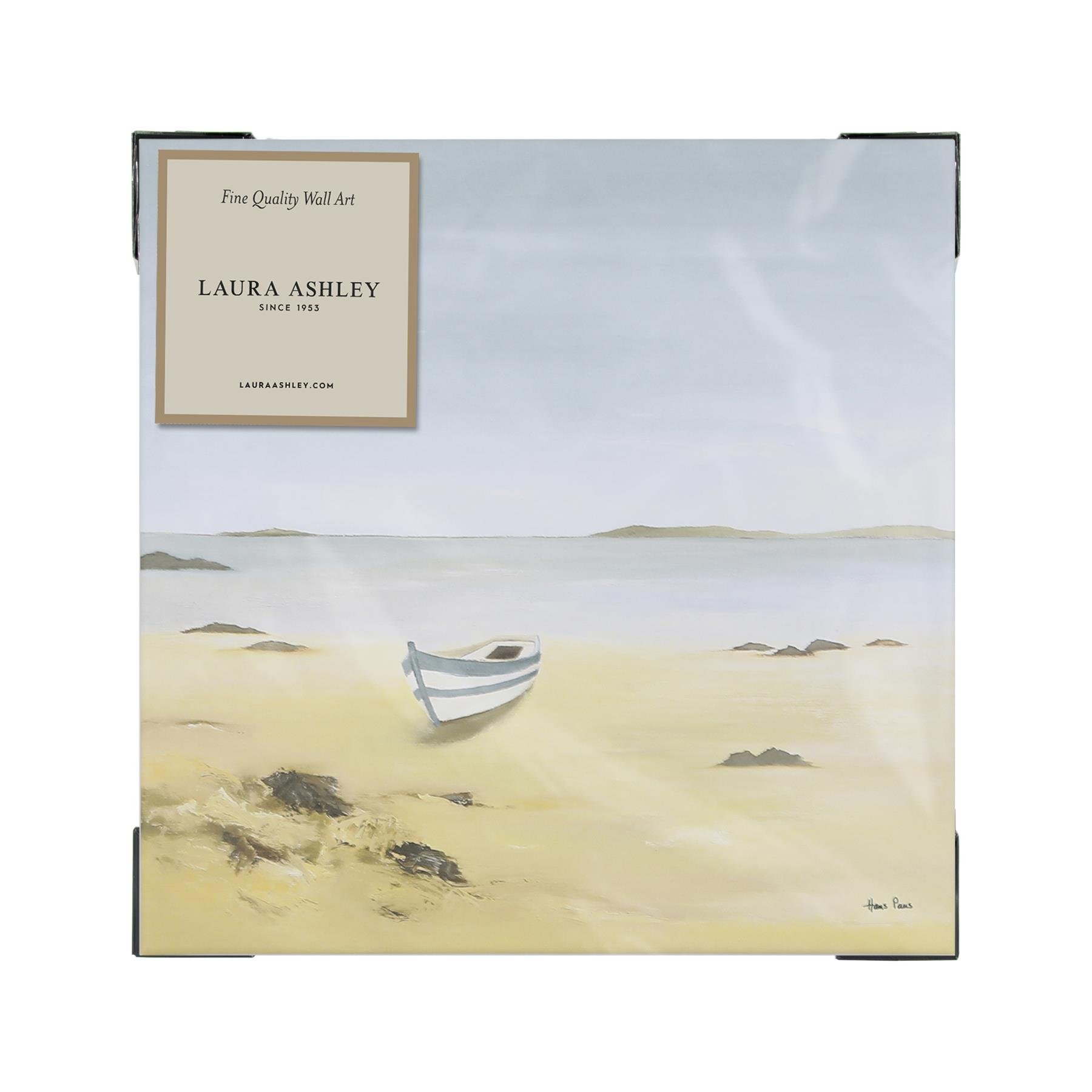 Laura Ashley Cromer Canvas - Boot - 30x30cm - Blauw