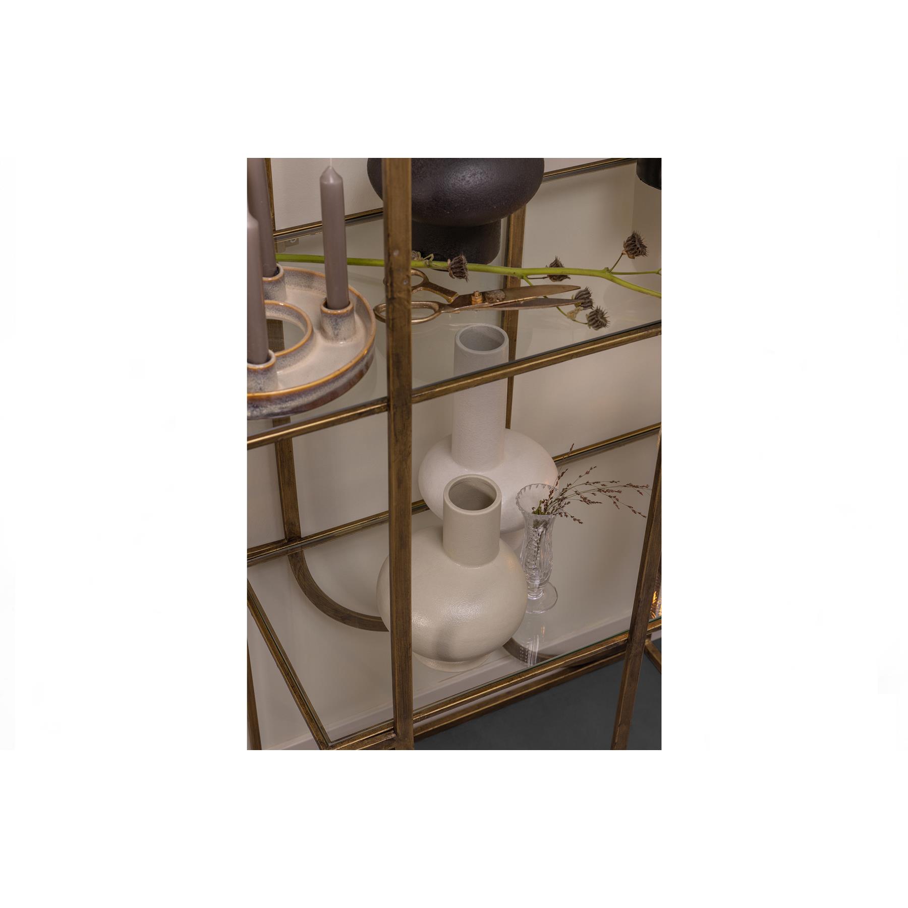 BePureHome Vaas Tank - Porselein - Kalkwit - 31x18x18