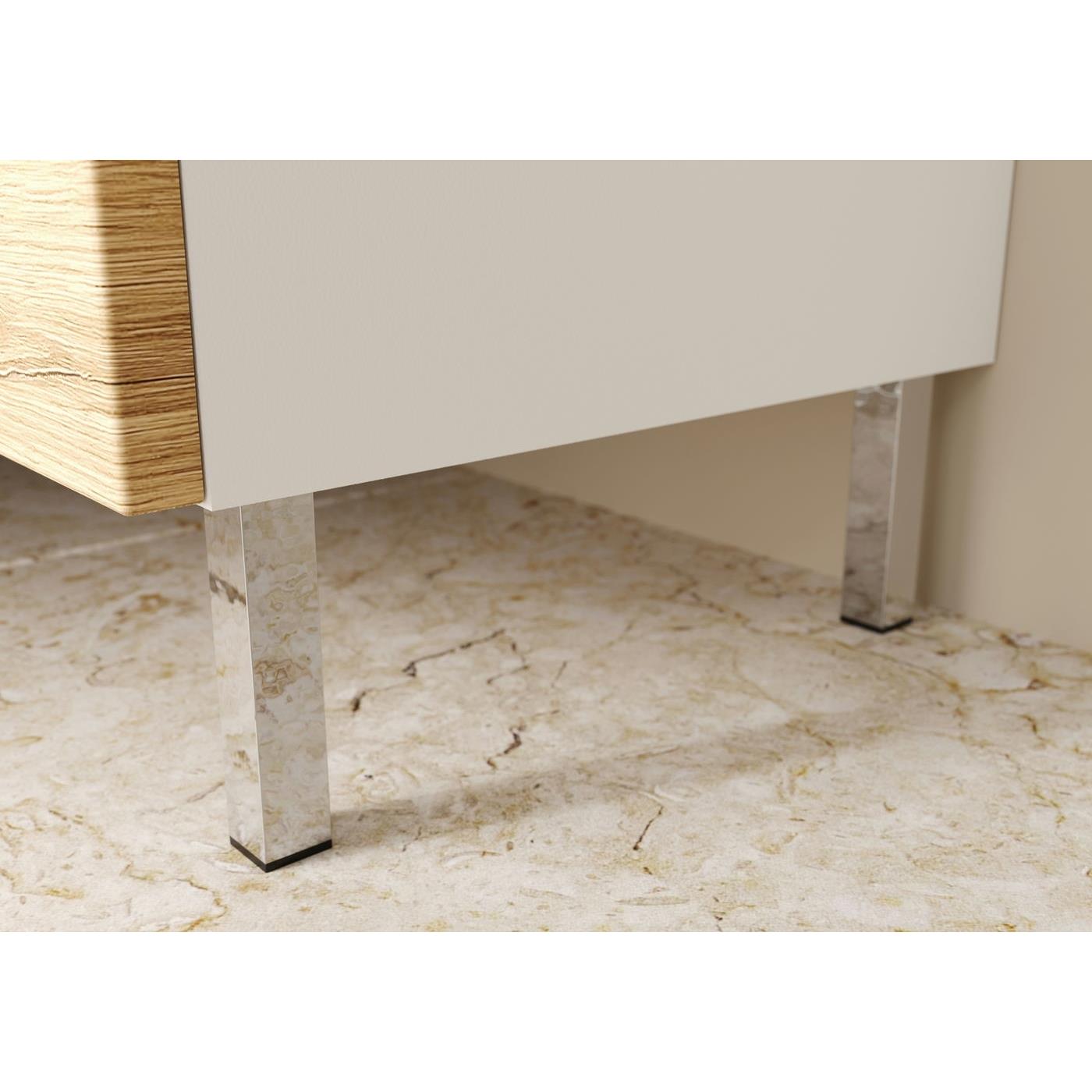 Germania Torrance Wastafelonderkast 60 cm Wit | Eiken