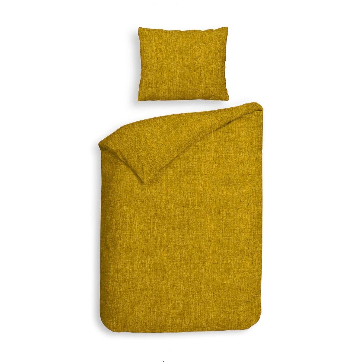 Heckett Lane Dekbedovertrek Flanel Franela - sunset gold