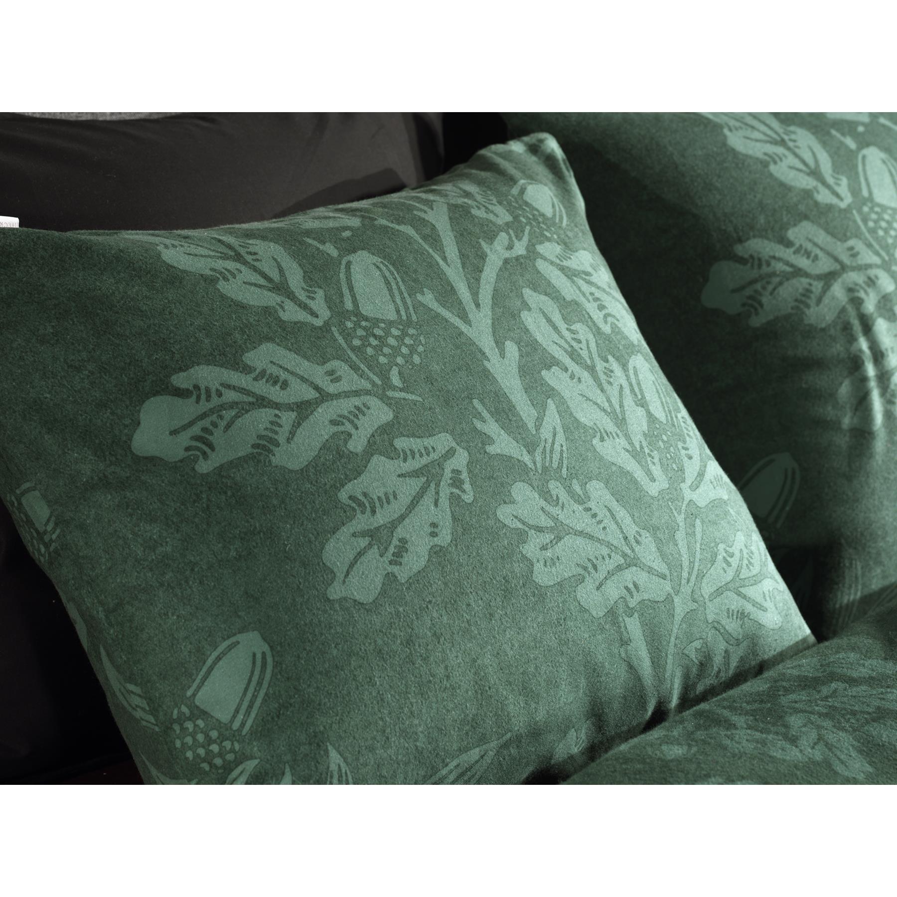 Heckett Lane Dekbedovertrek Flanel Boas - halo green