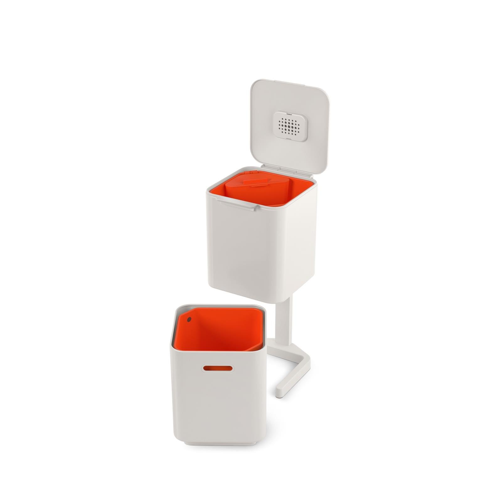 Joseph Joseph Intelligent Waste Afvalemmer Totem Compact 40 Liter (2x20 Liter)