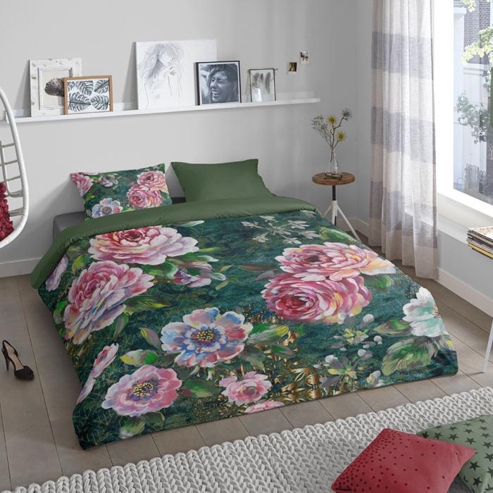 Good Morning Dekbedovertrek FLEUR 200x200|220 cm