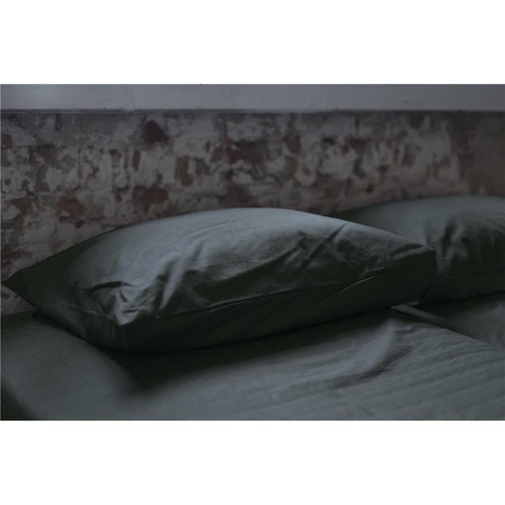 Dindi Home - Kussensloop Plain Beauty - 2x 60x70 - Zwart