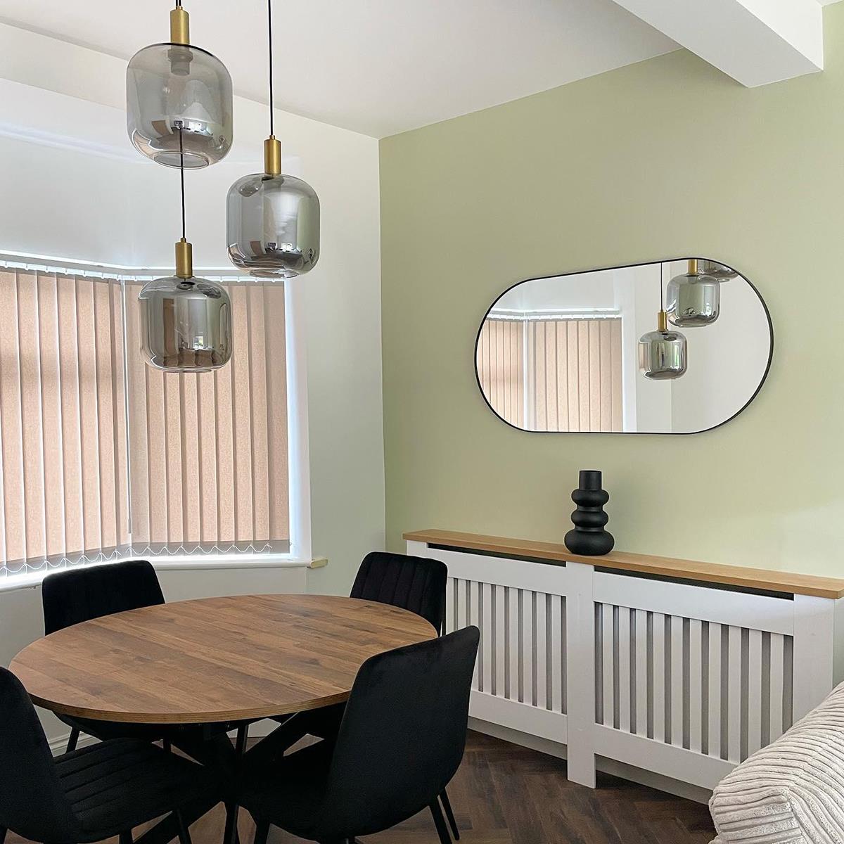 QAZQA Design hanglamp zwart met goud en smoke glas 3-lichts - Zuzanna