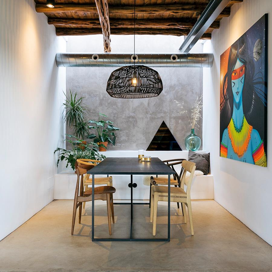 Fine Asianliving Bamboe Hanglamp Zwart - Andy