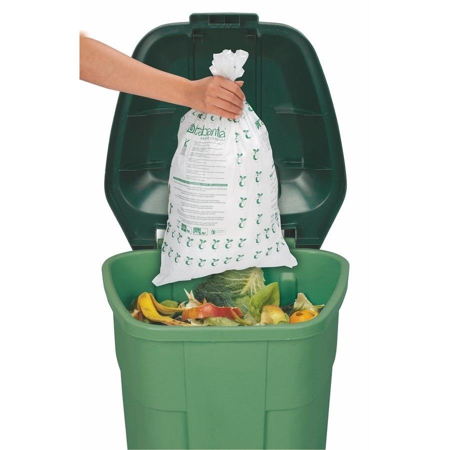 Brabantia Type S PerfectFit Composteerbare Afvalzak 6 Liter - 10 zakken