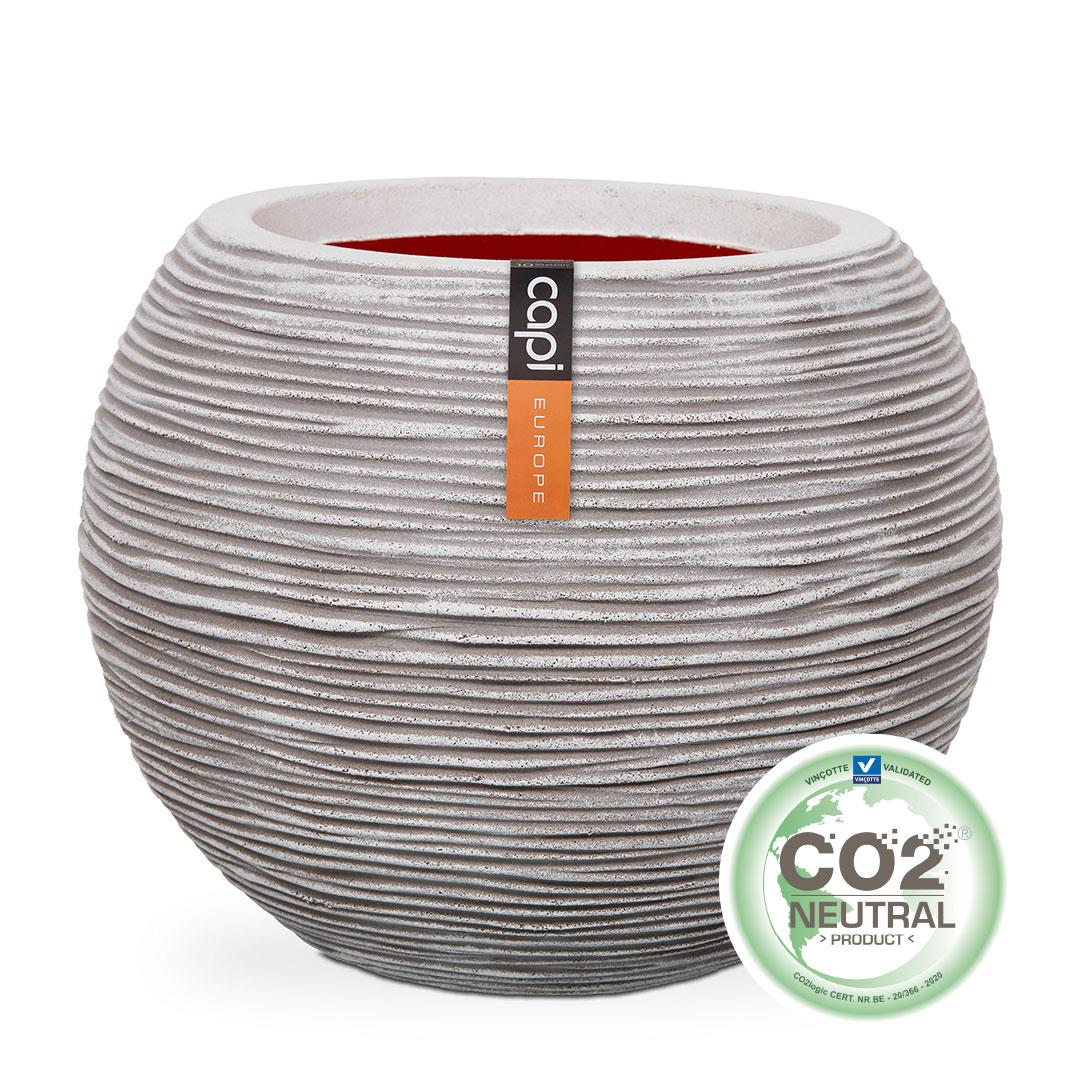 Capi Europe Nature Rib Vaas Rond Bloempot 62 cm