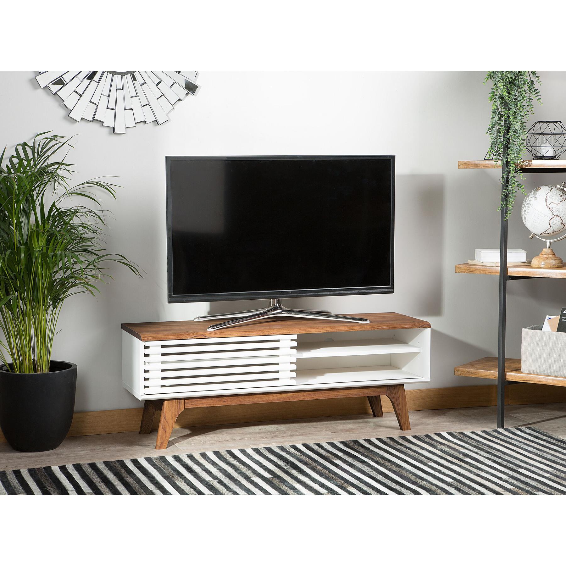 Beliani - TOLEDO - TV-meubel - Donkerbruin - MDF