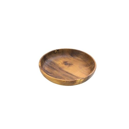 TMS - Fruit | Sla schaal - Teak - Ø 38 cm - Bijenwas