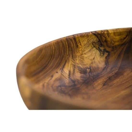 TMS - Fruit | Sla schaal - Teak - Ø 38 cm - Bijenwas