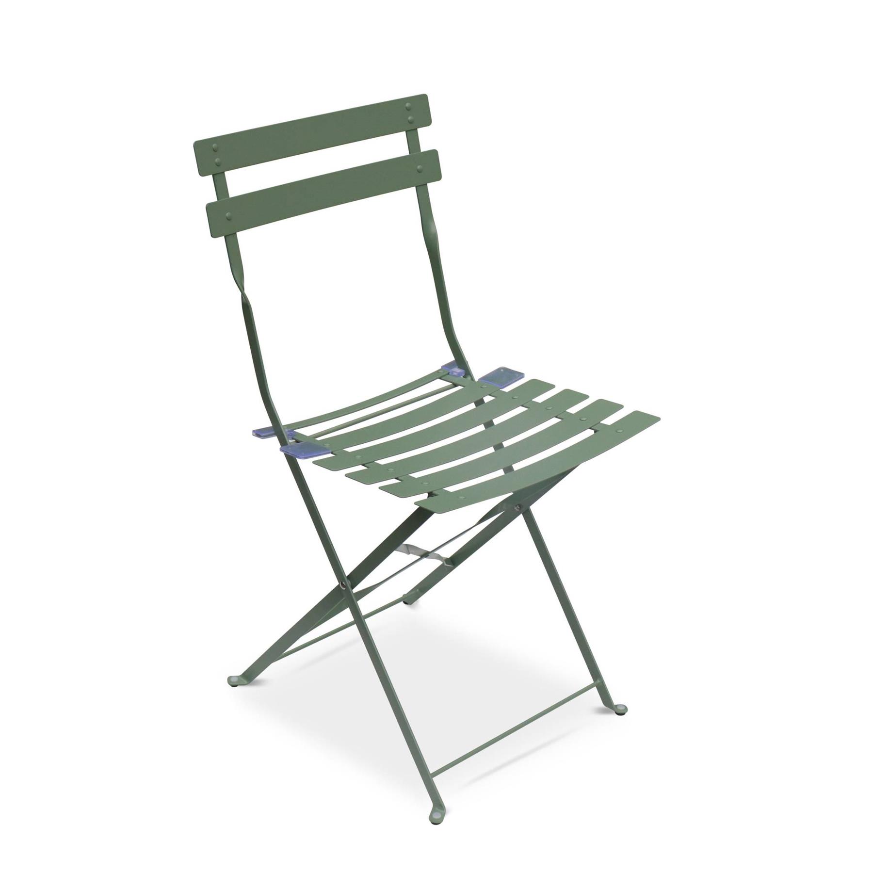 sweeek - Bistroset 2 stoelen, ronde tafel